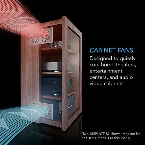 AC Infinity AIRPLATE S3 6-Inch Quiet Cabinet Cooling Fan w/ Speed Controller thumbnail 2
