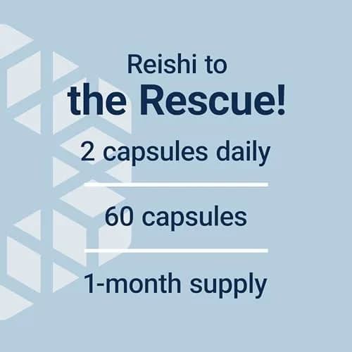 Life Extension Reishi Extract Mushroom Complex, 60 Capsules | Immune Support & Antioxidant Power thumbnail 5
