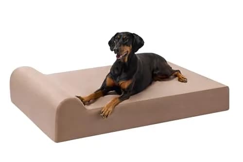 Big Barker Headrest Edition Orthopedic Dog Bed 52"x36"x7" | Memory Foam for Large Dogs thumbnail 1