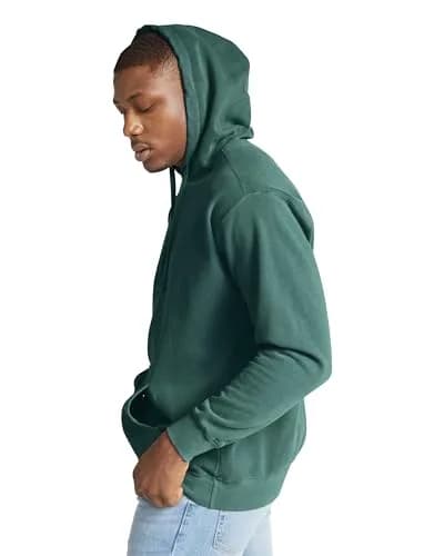 Comfort Colors Ring Spun Sweatshirt Blue Spruce Large | Garment Dyed Cotton-Poly Blend thumbnail 3