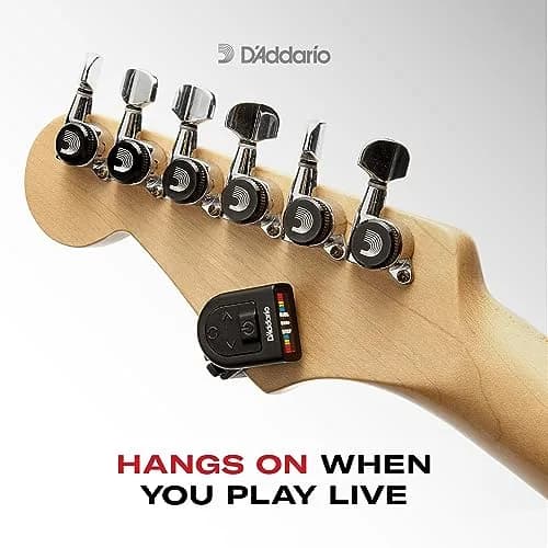 D'Addario Micro Headstock Tuner 2-Pack | Accurate Clip-On Tuning for All Stringed Instruments thumbnail 4