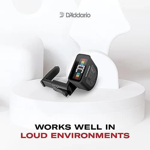 D'Addario Micro Headstock Tuner 2-Pack | Accurate Clip-On Tuning for All Stringed Instruments thumbnail 5