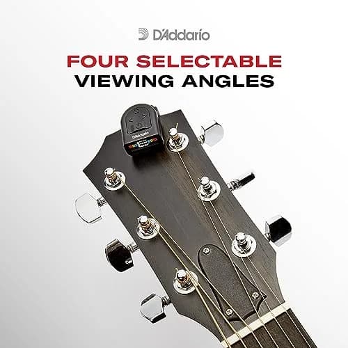 D'Addario Micro Headstock Tuner 2-Pack | Accurate Clip-On Tuning for All Stringed Instruments thumbnail 6