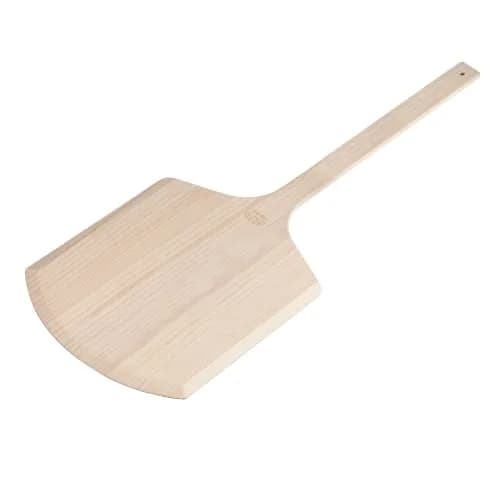New Star Foodservice Wooden Pizza Peel 14" x 14" | Durable Basswood, 36" Handle thumbnail 3
