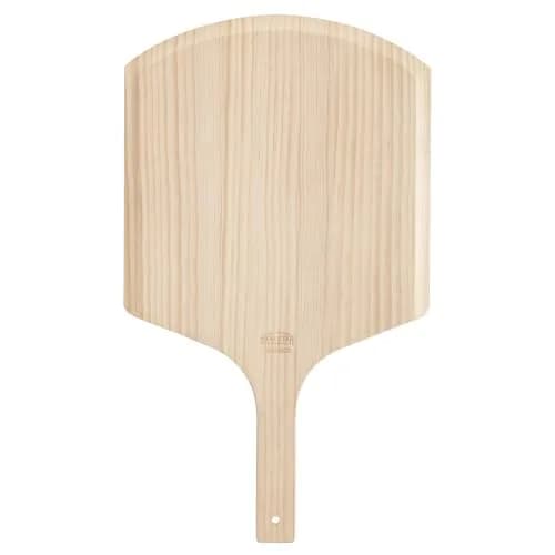 New Star Foodservice Wooden Pizza Peel 16" L x 14" W | Restaurant-Grade, 8" Wooden Handle thumbnail 1