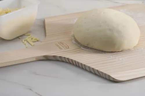 New Star Foodservice Wooden Pizza Peel 16" L x 14" W | Restaurant-Grade, 8" Wooden Handle thumbnail 8