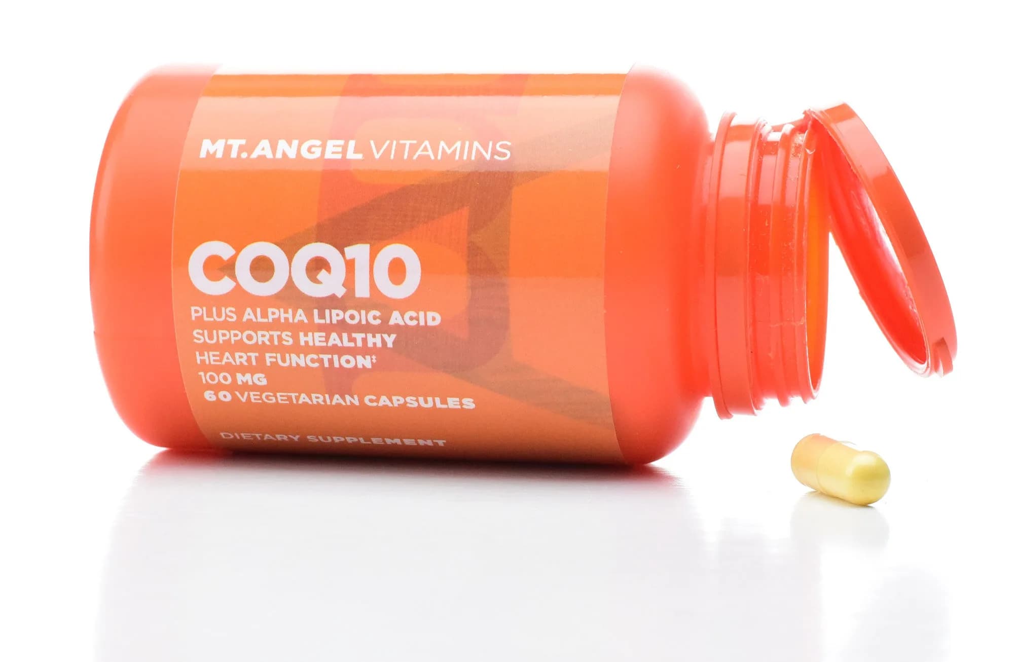 Mt. Angel Vitamins CoQ10 100mg Plus Alpha Lipoic Acid | Superior Absorption Natural Supplement for Energy & Vitality - main product image