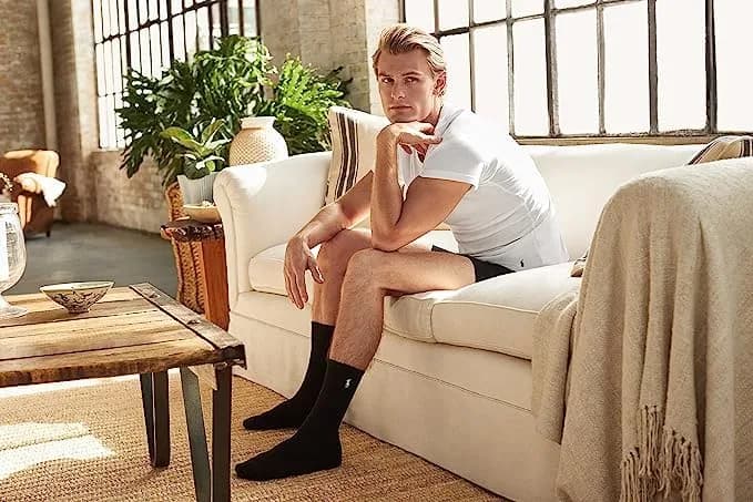 POLO RALPH LAUREN Men's Tech Low Cut Sock 3 Pack | Moisture-Wicking, Reinforced Toe, Mesh Panels thumbnail 5