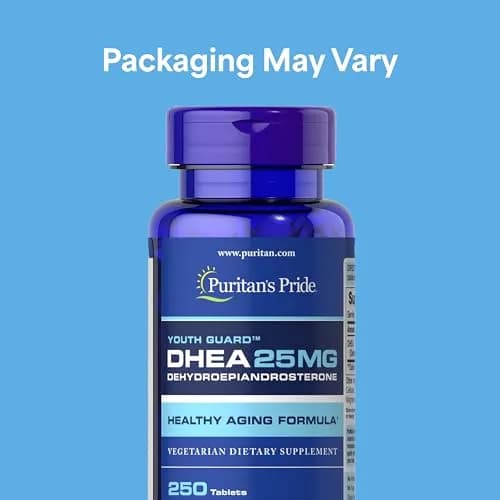 Puritan's Pride Youth Guard™ DHEA 25mg | Supports Healthy Aging & Hormone Balance thumbnail 2