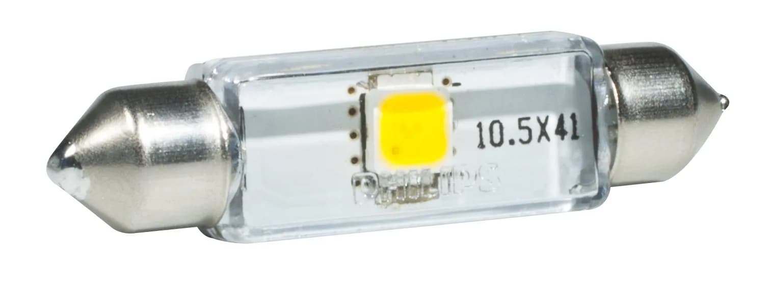 Philips 43mm festoon X-tremeVision LED 6000K Interior light | Xenon White, 6000K, 43mm, Plug & Play - main product image