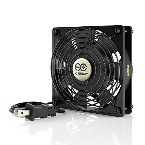 AC Infinity AXIAL 1225 Quiet Muffin Fan 120V AC 120mm x 25mm | Low Noise Cooling Fan thumbnail 1