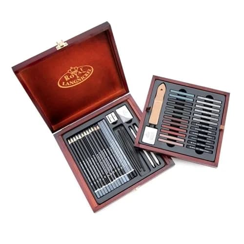 Royal & Langnickel RSET-SKET1600 Premier Sketch Pencil Art Set, 51-Piece | Premium Drawing Materials for Artists thumbnail 8
