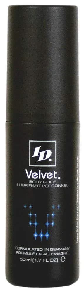 ID Velvet Silicone Based Personal Lubricant 50ml | Ultra-Long Lasting, Water-Resistant, Made in USA - main product image