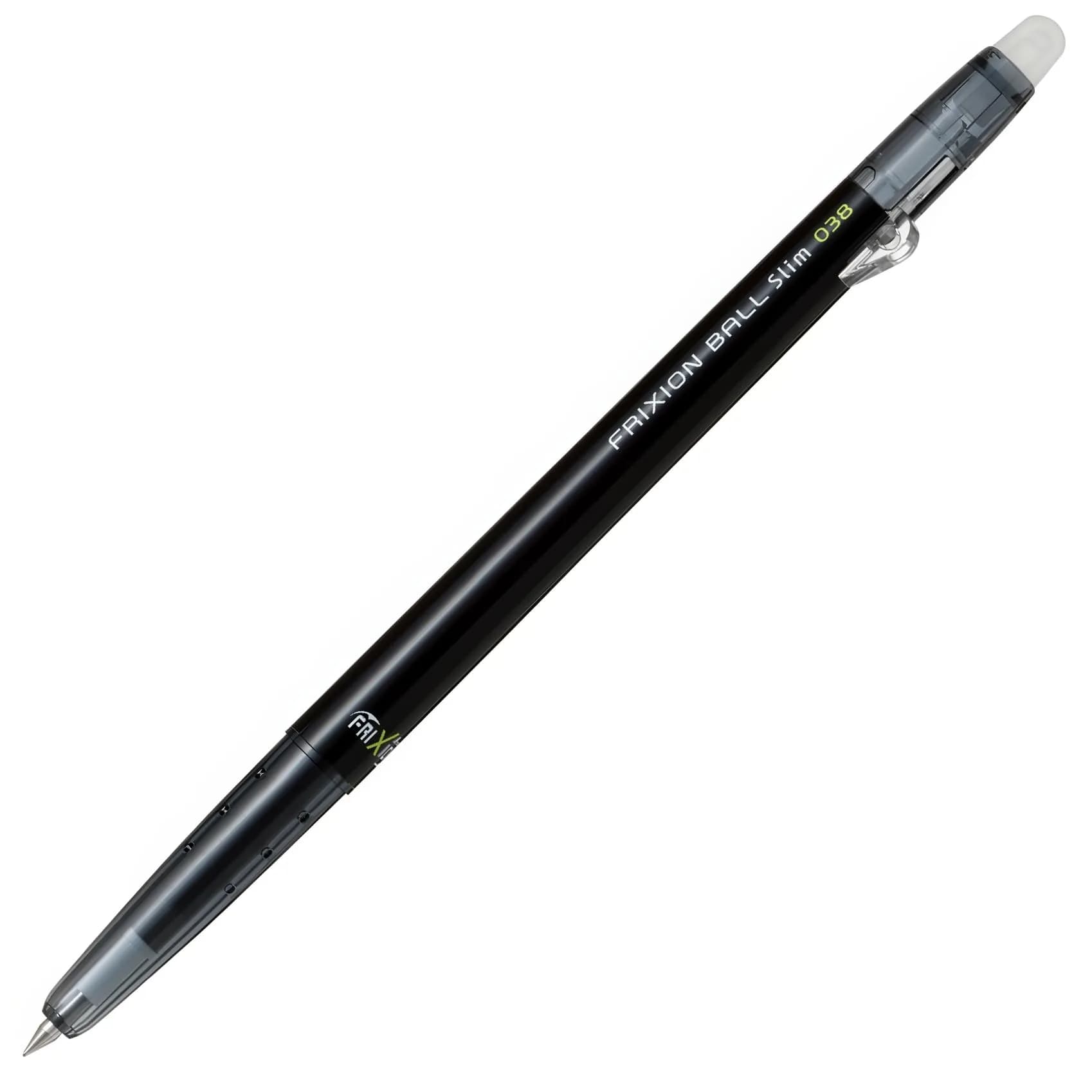 Pilot Frixion Ball Slim 038 Ballpoint Pen 0.3mm | Erasable, Black, Japan Origin - main product image