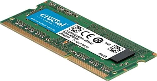 Crucial 4GB DDR3 1600 MHz CL11 Laptop Memory CT51264BF160BJ | 4GB (4096MB) DDR3L SODIMM thumbnail 2