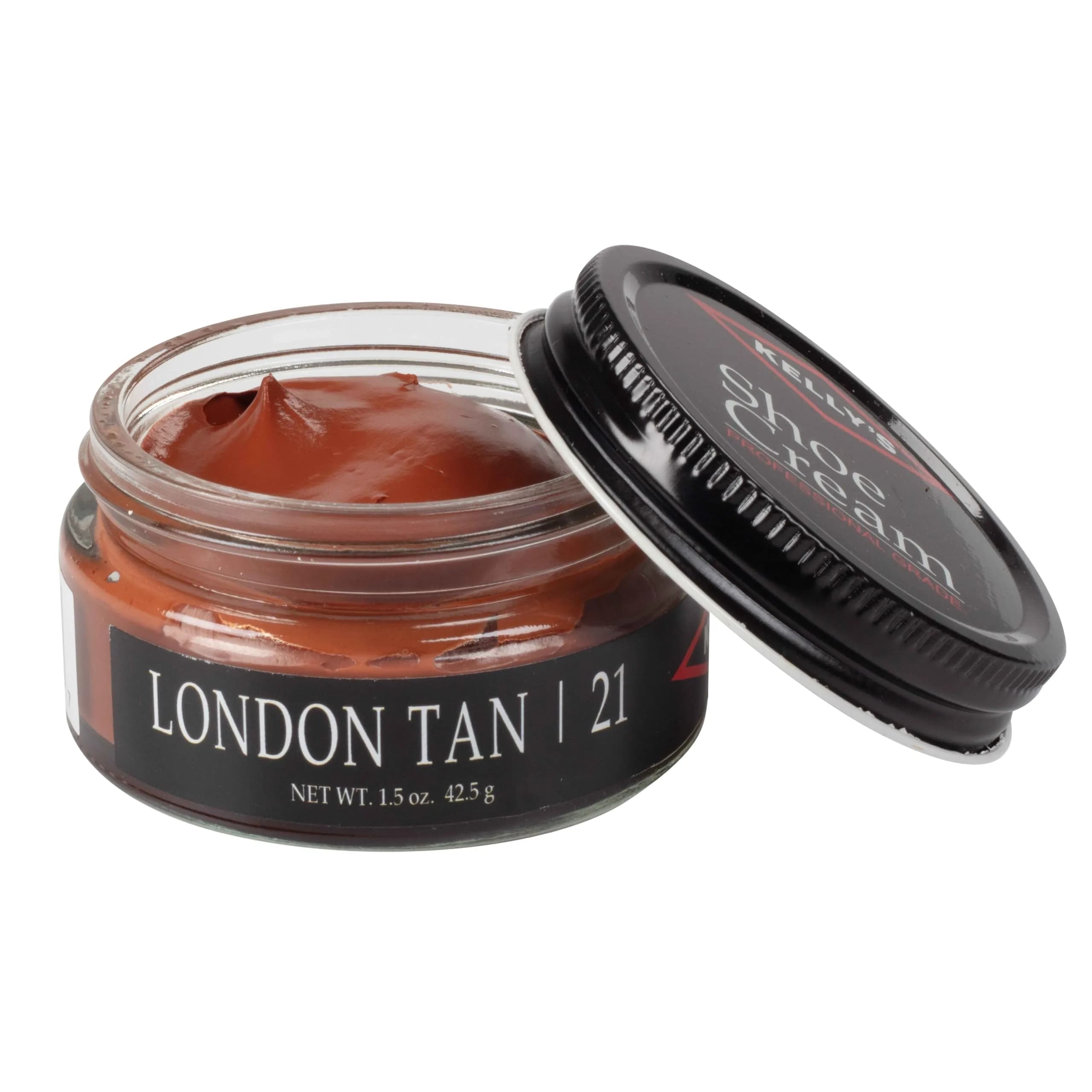 Kelly's Burgundy Shoe Polish Cream 45ml (1.5 oz) | Professional Leather Care — London Tan