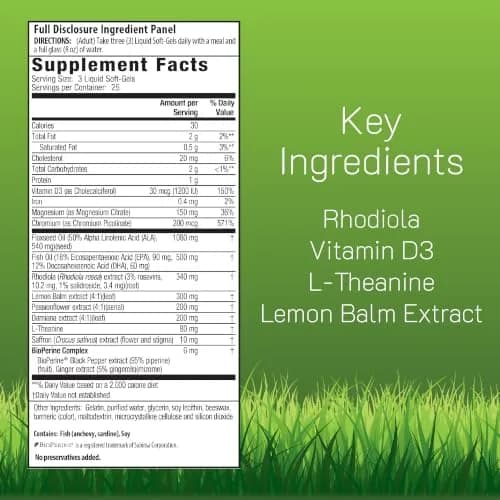 Irwin Naturals Sunny Mood Emotional Balance & Mood Support thumbnail 2