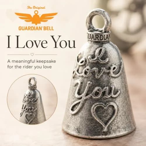Guardian Bell Celtic Weave Good Luck Bell 2 Inch | Lead-Free Pewter, Made in USA, Versatile Motorcycle & Vehicle Charm thumbnail 7