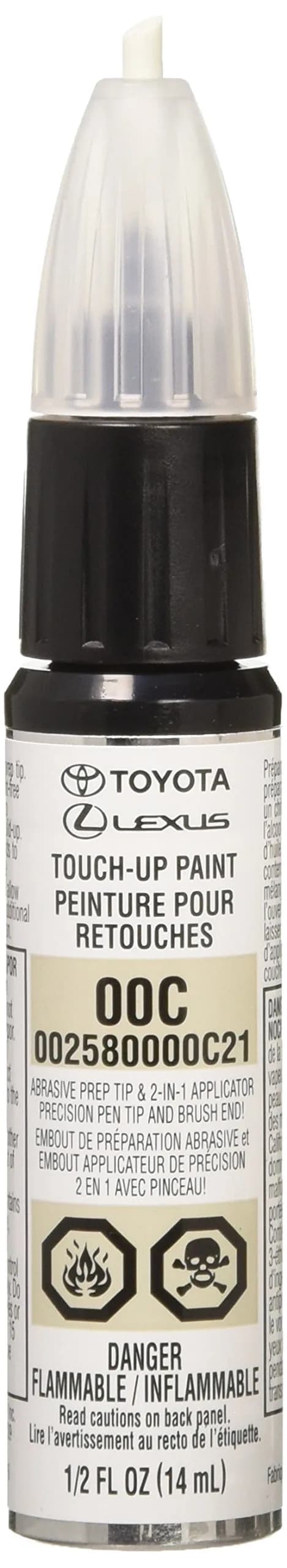 Toyota Genuine Clear Coat Touch-Up Paint Pen 14ml (0.5 fl oz) | For Small Scratches & Chips - main product image