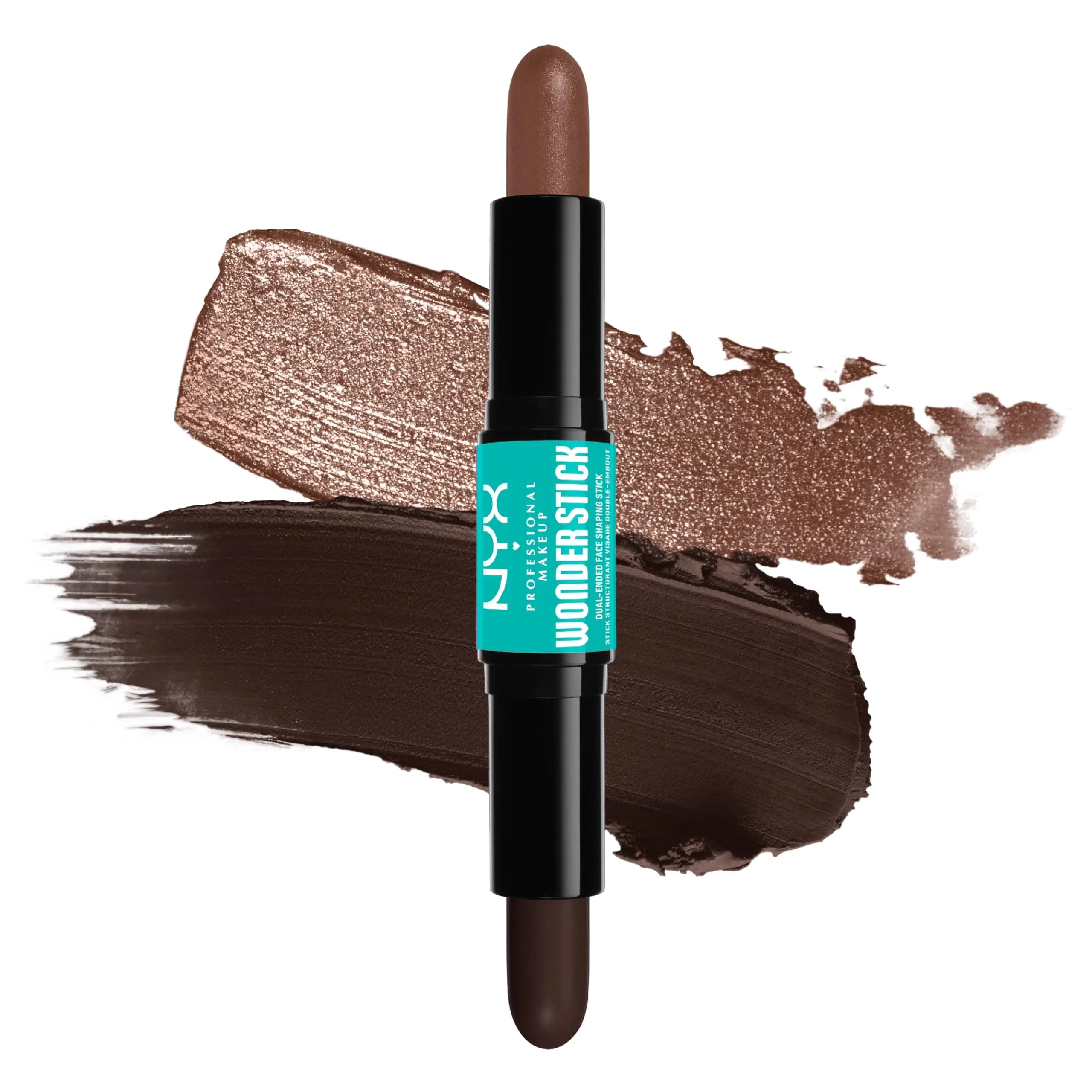 NYX PROFESSIONAL MAKEUP Wonder Stick 1 Count - Face Shaping & Contouring Stick for All Skin Tones — Deep Rich