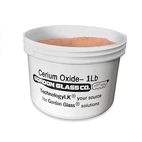 TechnologyLK Cerium Oxide High Grade Glass Polishing Compound - 1 lb | Fast Scratch Removal thumbnail 2