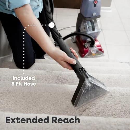Hoover PowerScrub Deluxe Carpet Cleaner Machine, Pet & Upholstery Tools | Deep Stain Removal & Fast Drying thumbnail 7