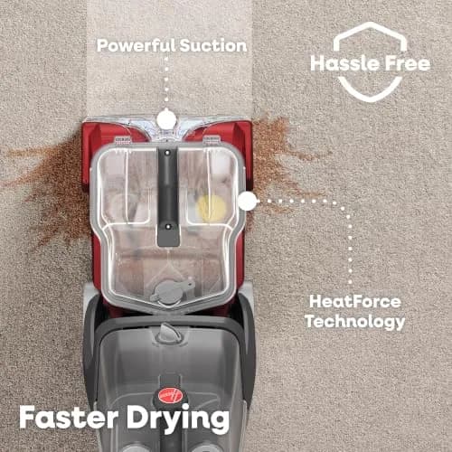 Hoover PowerScrub Deluxe Carpet Cleaner Machine, Pet & Upholstery Tools | Deep Stain Removal & Fast Drying thumbnail 3