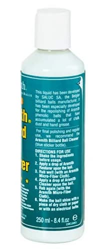 Aramith Billiard Ball Cleaner and Restorer Set 250ml (8.4 Fl Oz) | Keeps Phenolic Balls Polished thumbnail 6