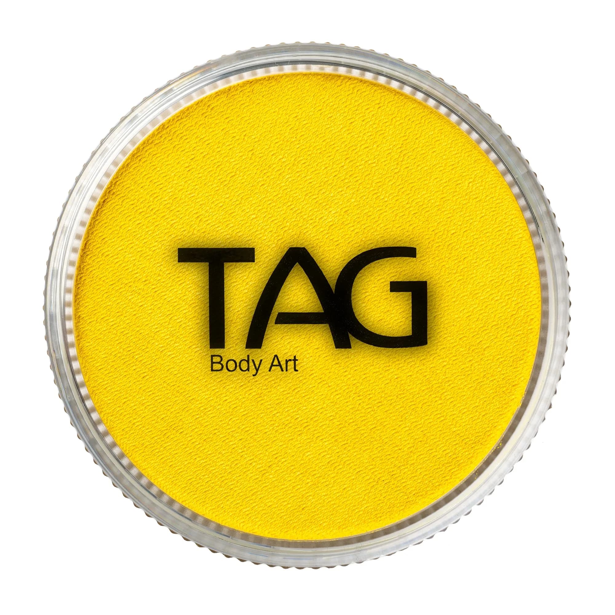 TAG Body Art Pearl Yellow Face Paint 32gm (1.13 oz) | Hypoallergenic, Non-Toxic, Wax-Based Formula — Pearl Yellow