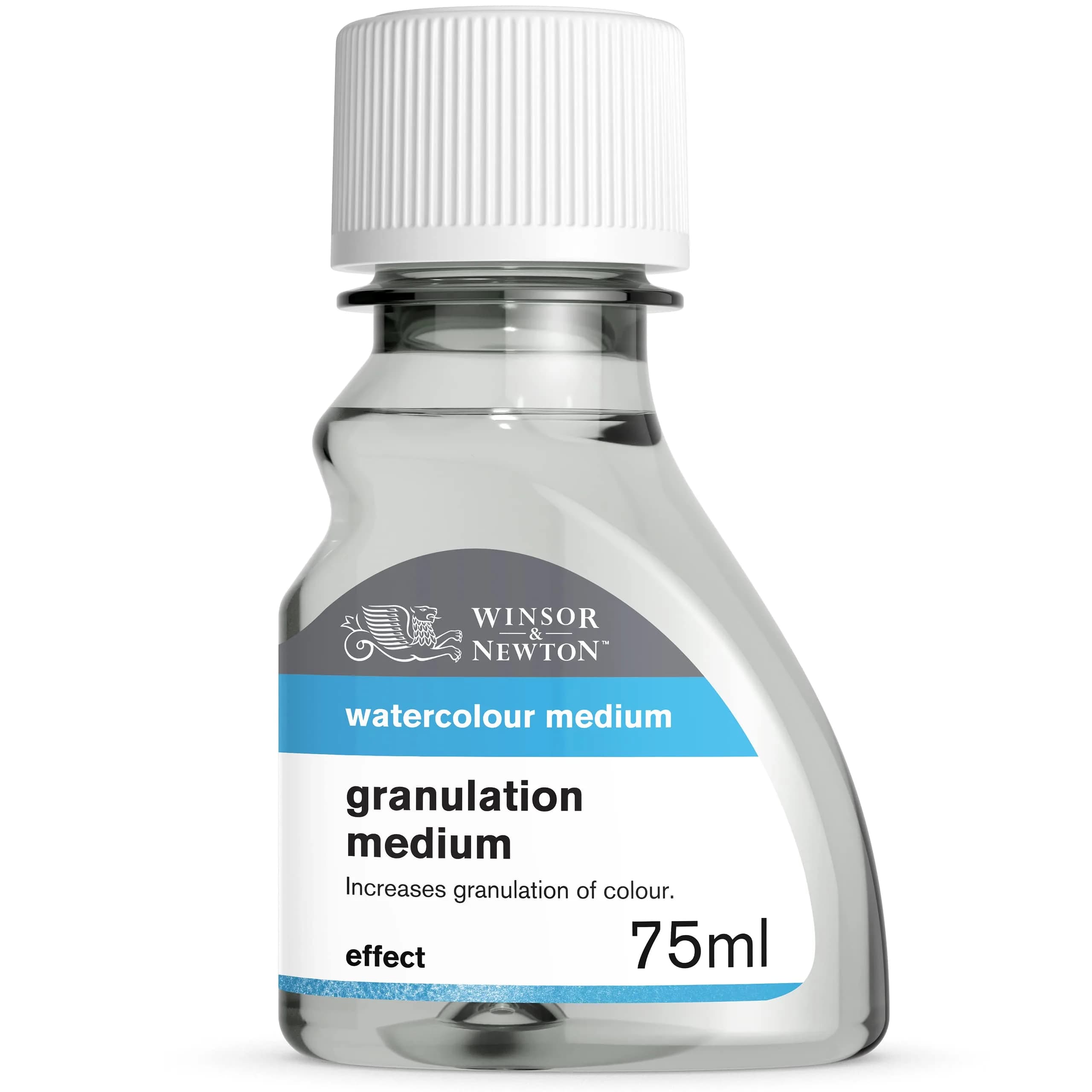 Winsor & Newton Watercolor Medium, Granulation Medium, 75ml Bottle | Enhances Granulation & Texture