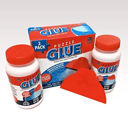 MasterPieces Clear Puzzle Glue 2 Pack 10 fl oz (295 ml) | USA-Imported Adhesive for Jigsaw Puzzles thumbnail 8