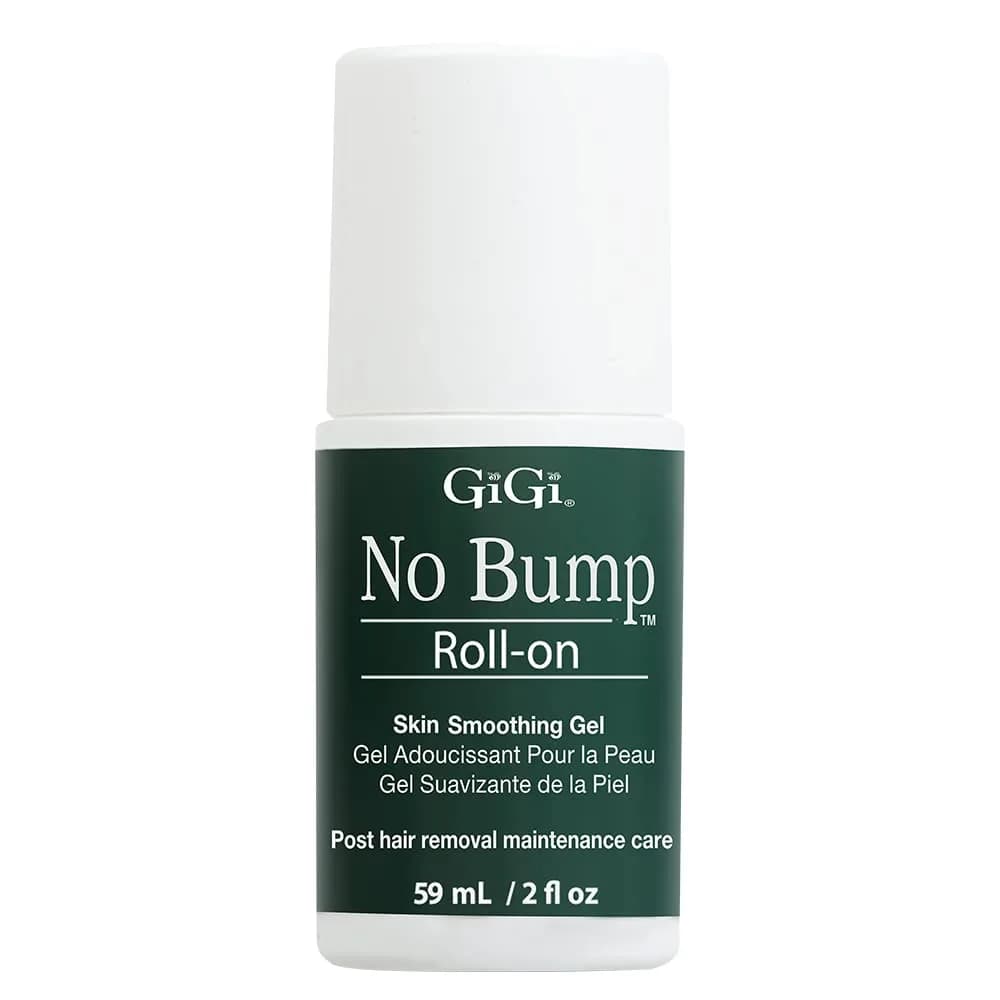 GIGI No Bump Roll-On Ingrown Hair Treatment 59ml (2 fl oz) | Exfoliating Salicylic Acid Gel Roller - main product image