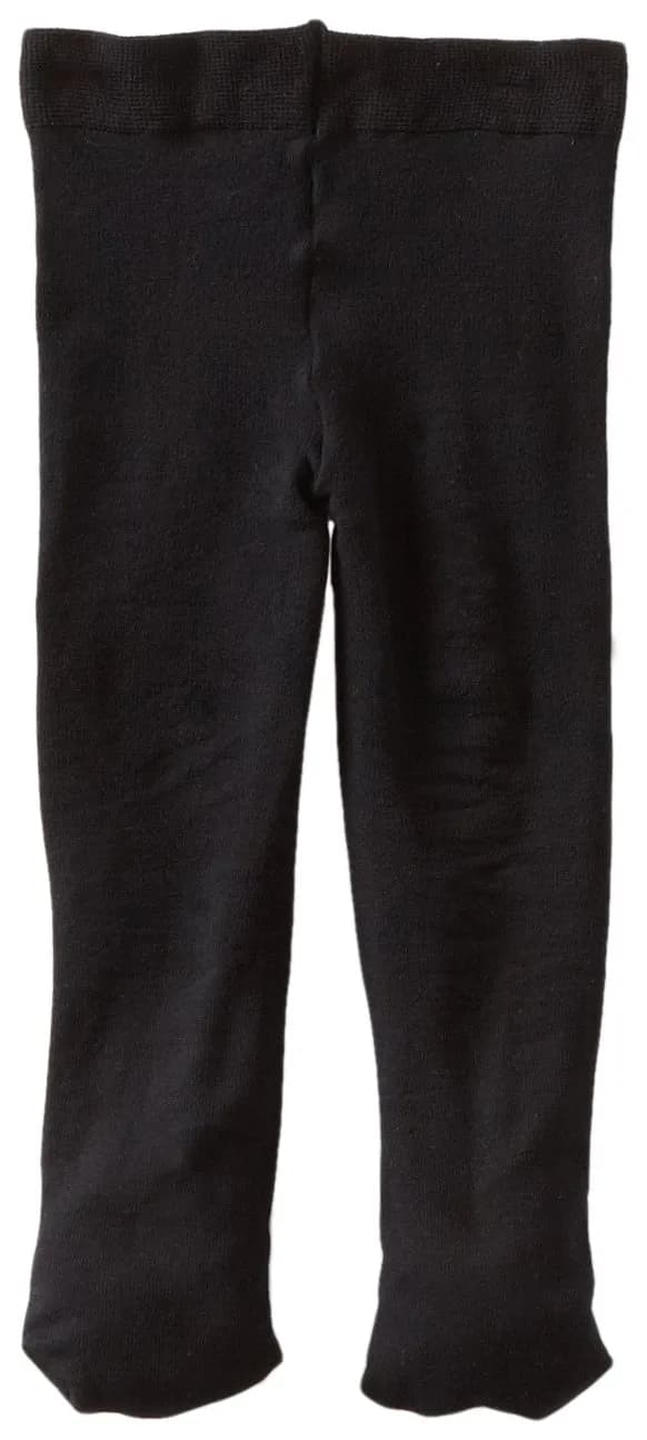 Jefferies Socks Baby Girls Infant Pima Tight White 0-6 Months | Soft Pima Cotton Blend for Year-Round Comfort — Black / 0-6 Months