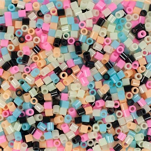 Perler Glow in the Dark Fuse Beads 1000pcs Multicolor | Glow-in-the-Dark Craft Beads for Kids Ages 6+ thumbnail 3
