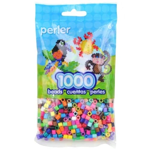 Perler Multicolor Fusion Beads Bright Mix, 1000 pcs (Small) thumbnail 1