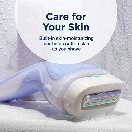 Schick Intuition Pure Nourishment Womens Razor Refills with Coconut Milk & Almond Oil, 3 Count (Pack of 1) | 4 Blades, Pivoting Head, Moisturizing Strip thumbnail 3