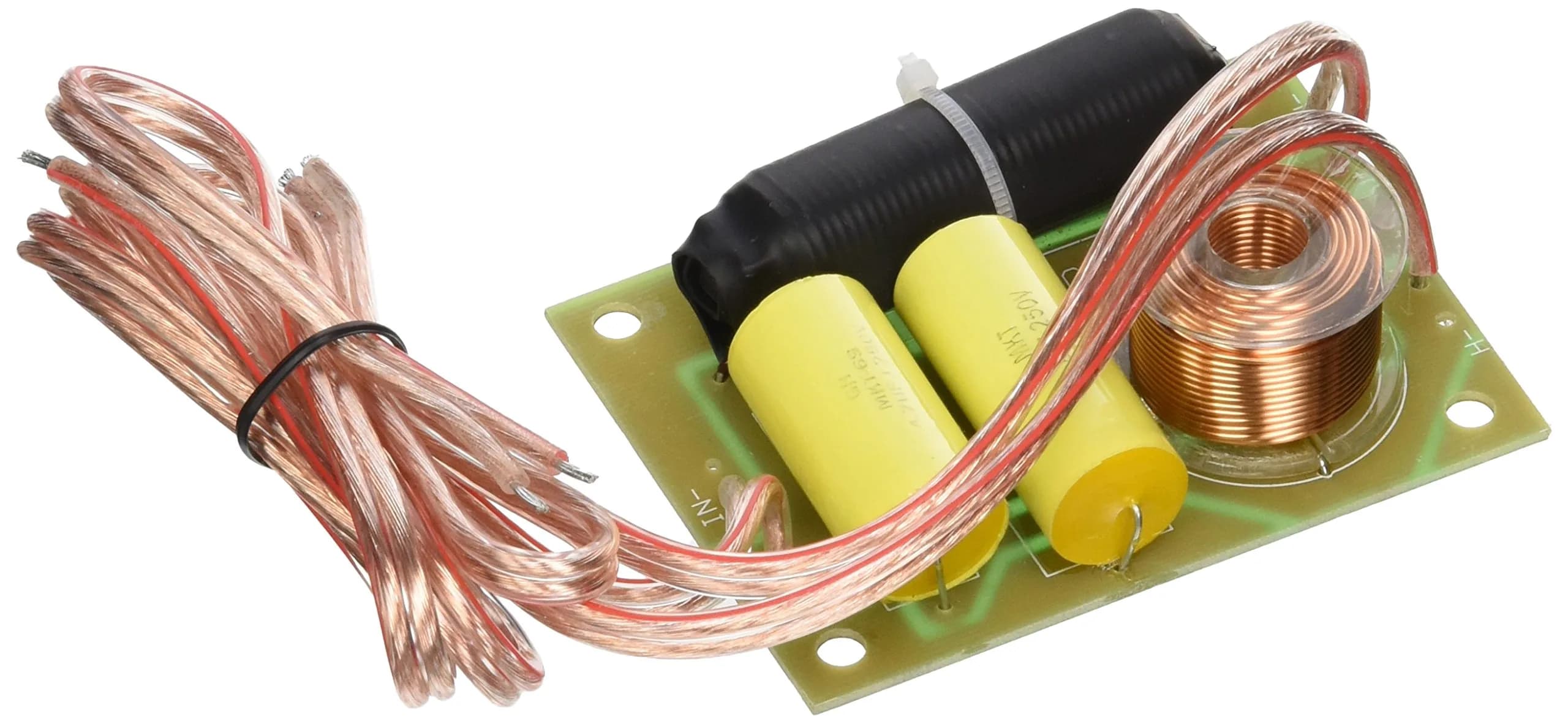 EMB Professional 2-Way Speaker Crossover 800W | Passive Audio Network for DIY Loudspeaker Repair
