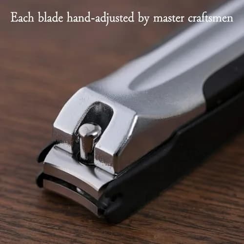 KAI Japanese Nail Clippers with Side Nail File | Made in Japan, Stainless Steel, Heavyweight thumbnail 5