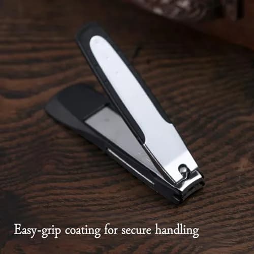 KAI Japanese Nail Clippers with Side Nail File | Made in Japan, Stainless Steel, Heavyweight thumbnail 4