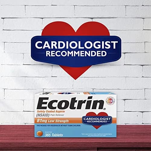 Ecotrin Low Strength Aspirin 81mg thumbnail 2