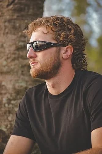 Birdz Eyewear Oriole Padded Motorcycle Goggles (Black Frame/Polarized Smoke Lens) | Shatterproof Polycarbonate thumbnail 6