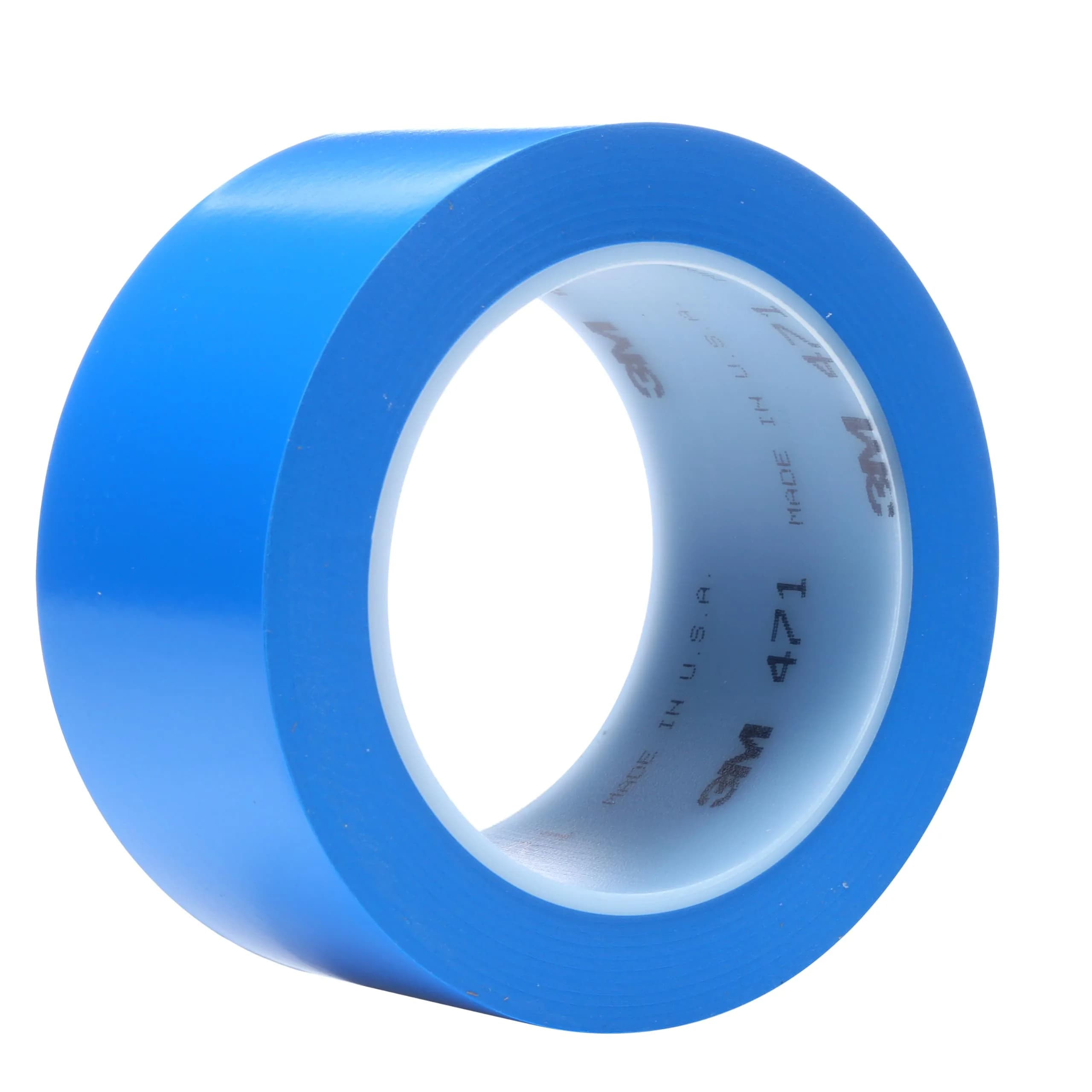 3M Vinyl Tape 471, 7.62 cm x 32.92 m Blue | Durable Floor & Safety Marking Tape — 50.8 mm Width