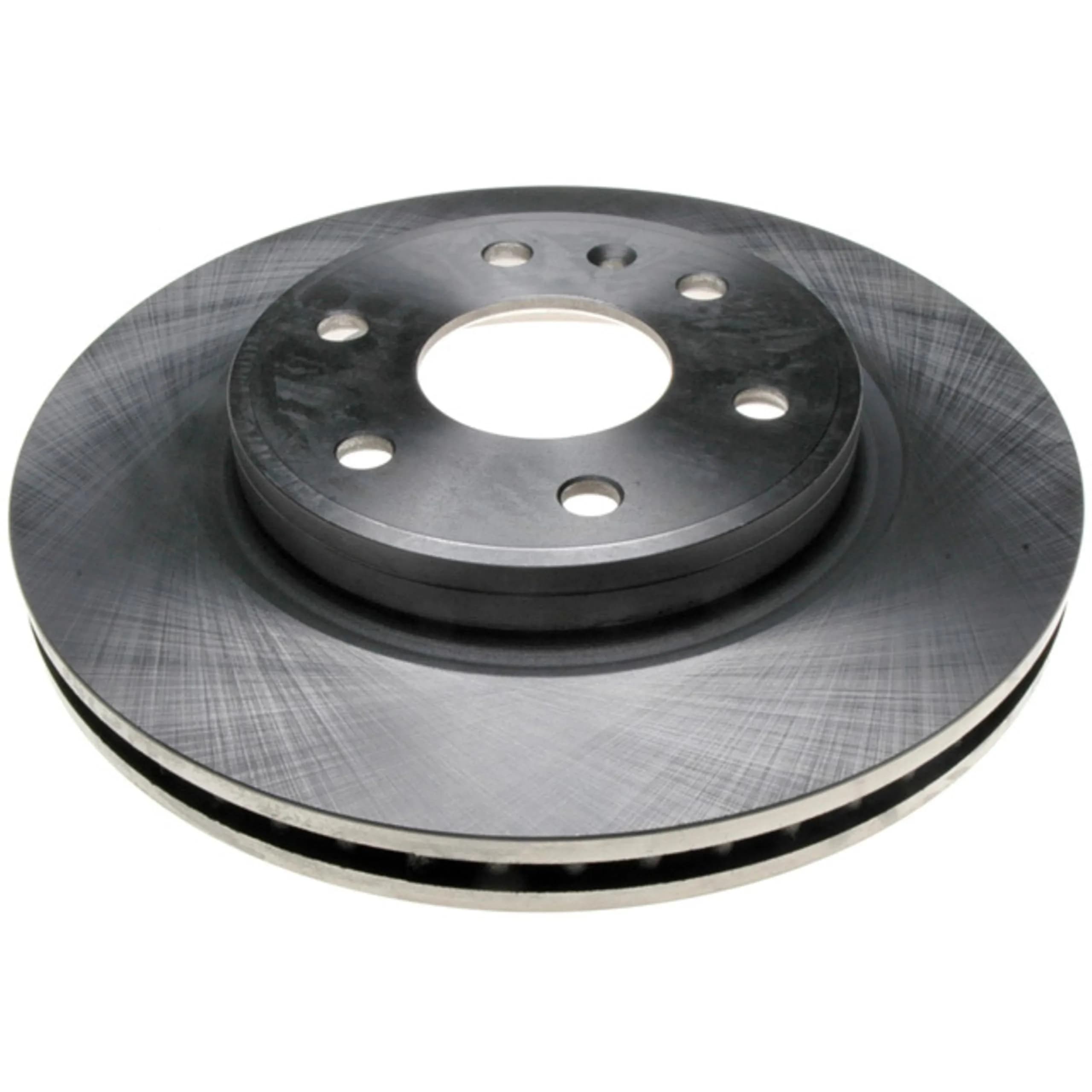 ACDelco Silver Non-Coated Front Brake Rotor 18A2497A | GM 19294180 for Buick Enclave, Chevy, GMC (110c) - main product image