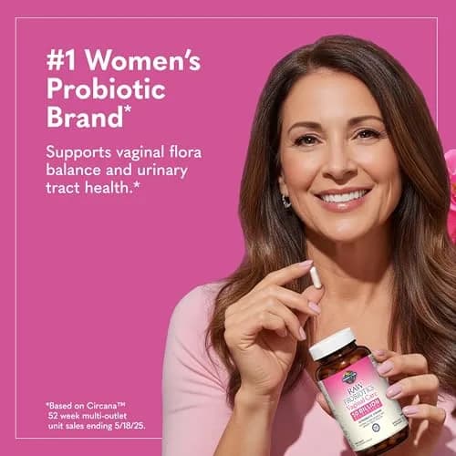 Garden of Life Raw Probiotics Vaginal Care, 50 Billion CFU, 30 Count | Supports Vaginal & Urinary Health thumbnail 4