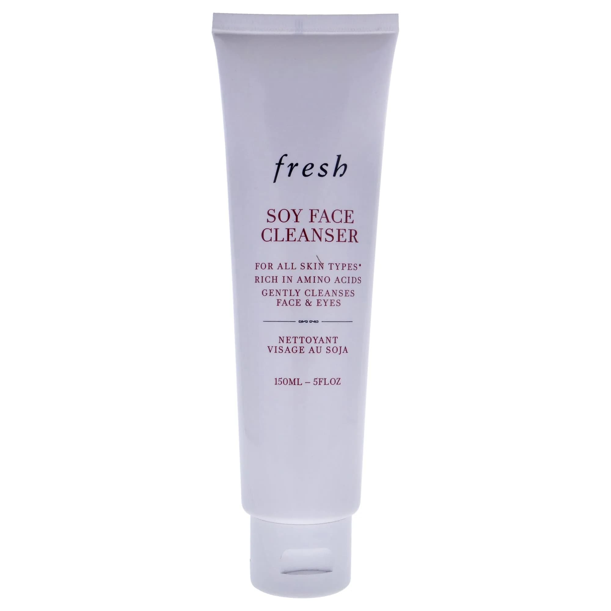 Fresh Soy Face Cleanser Gel 150ml (5.1 Fl Oz) | Gentle Daily Cleanser for All Skin Types - main product image
