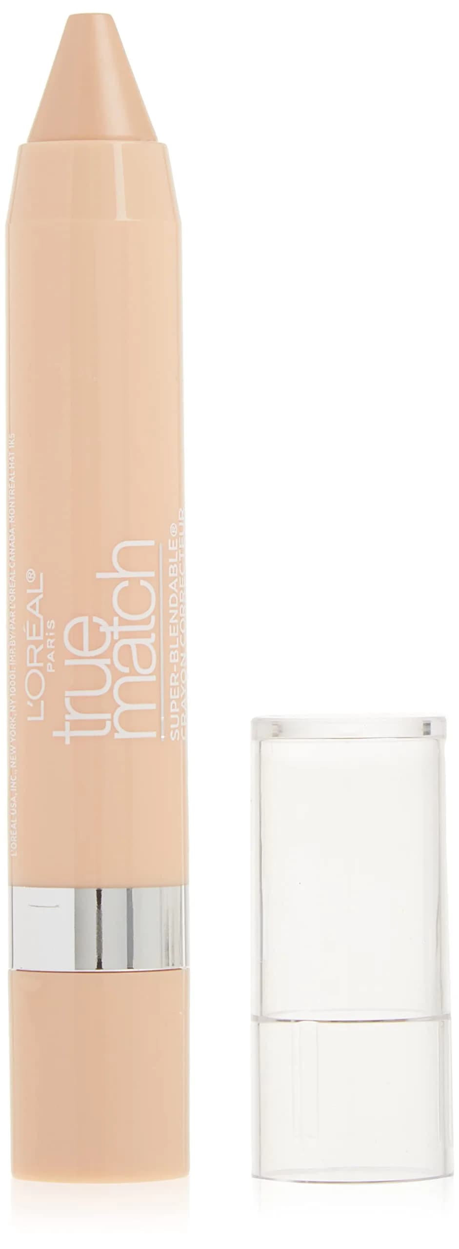 L'Oreal Paris True Match Super Blendable Crayon Concealer Fair/Light Neutral 0.1 oz (2.83 g) | Customizable Coverage for Blemishes — Fair/Light Neutral