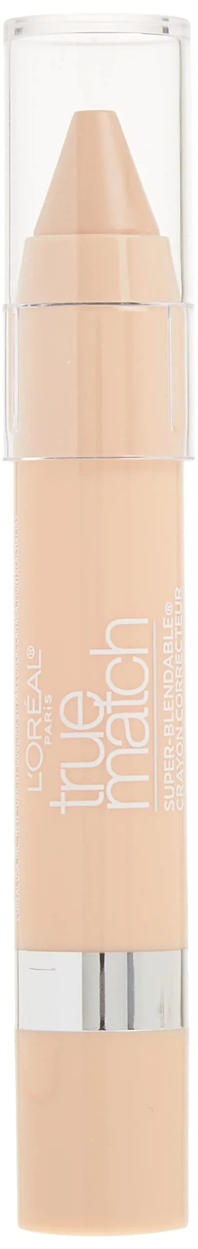 L'Oreal Paris True Match Super Blendable Crayon Concealer Fair/Light Neutral 0.1 oz (2.83 g) | Customizable Coverage for Blemishes thumbnail 2