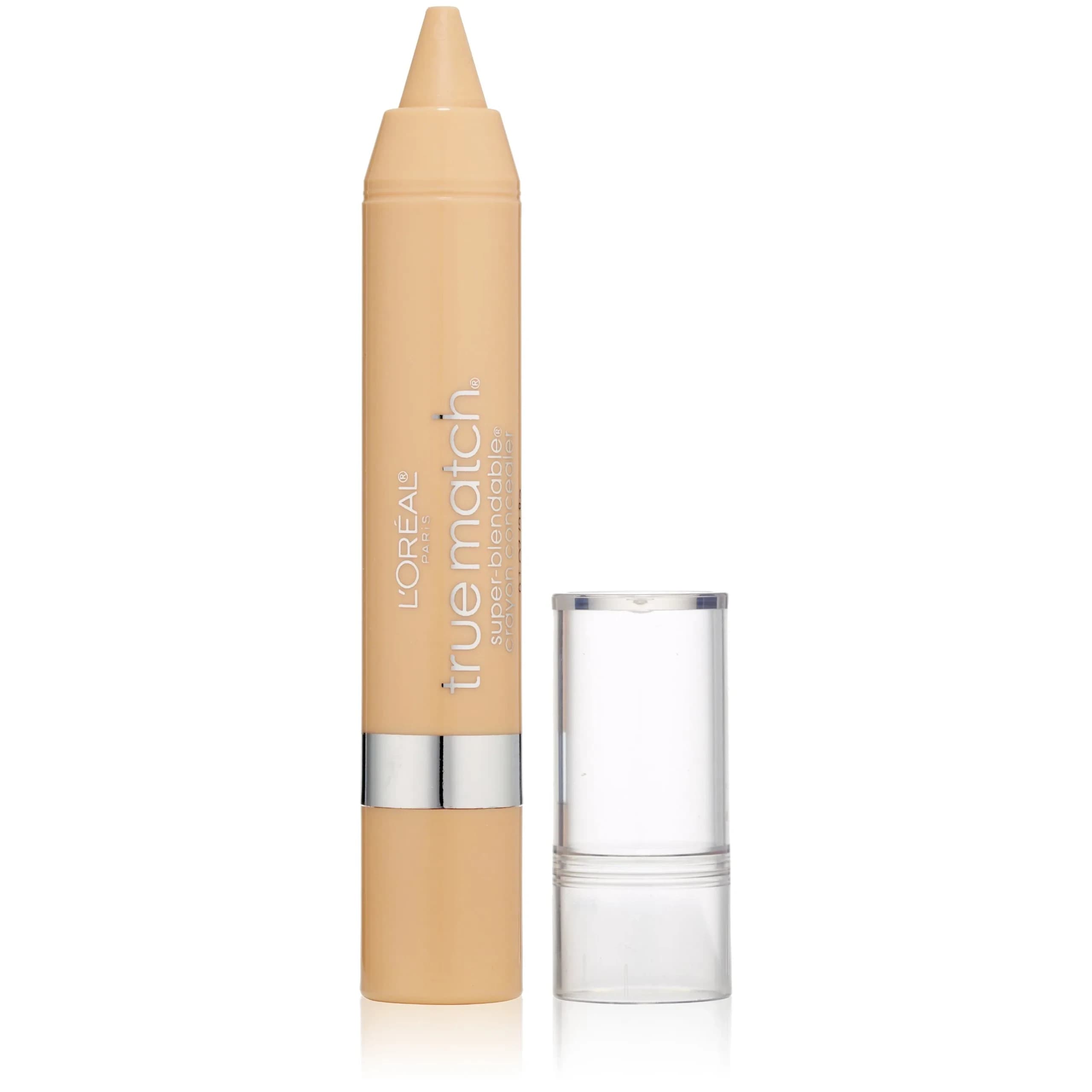 L'Oreal Paris True Match Super Blendable Crayon Concealer Fair/Light Neutral 0.1 oz (2.83 g) | Customizable Coverage for Blemishes — Fair/Light Warm