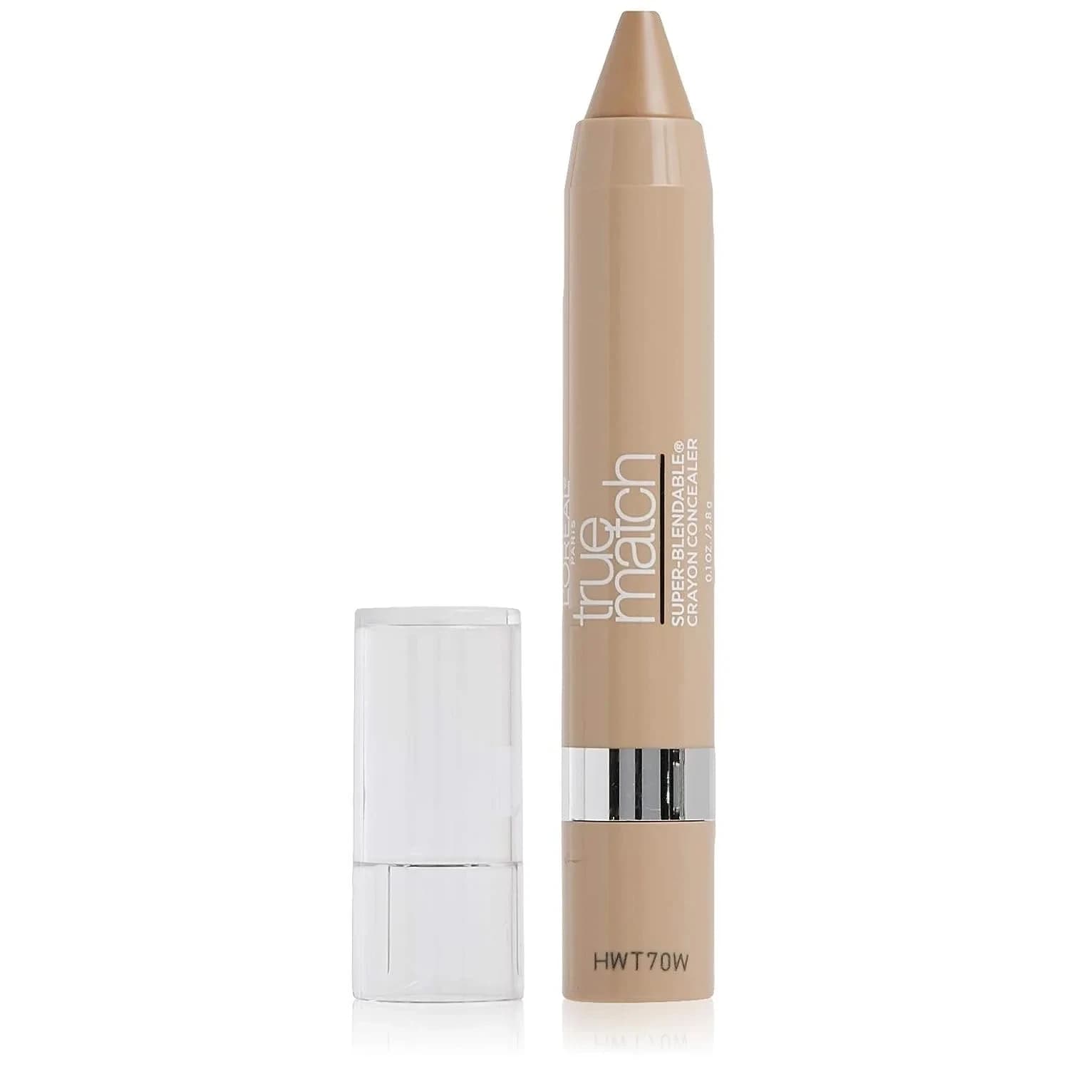L'Oreal Paris True Match Super Blendable Crayon Concealer Fair/Light Neutral 0.1 oz (2.83 g) | Customizable Coverage for Blemishes — Light/Medium Neutral