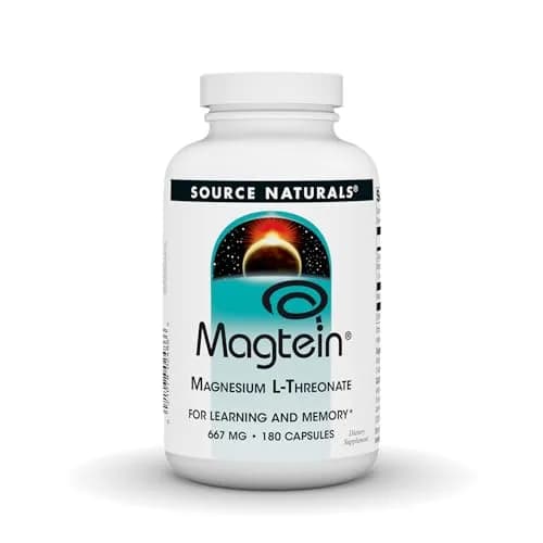 Source Naturals Magtein Magnesium L-Threonate 667mg | Supports Brain & Memory thumbnail 1